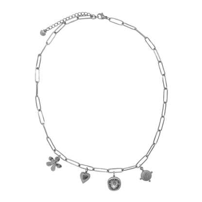 Flower Charm Necklace