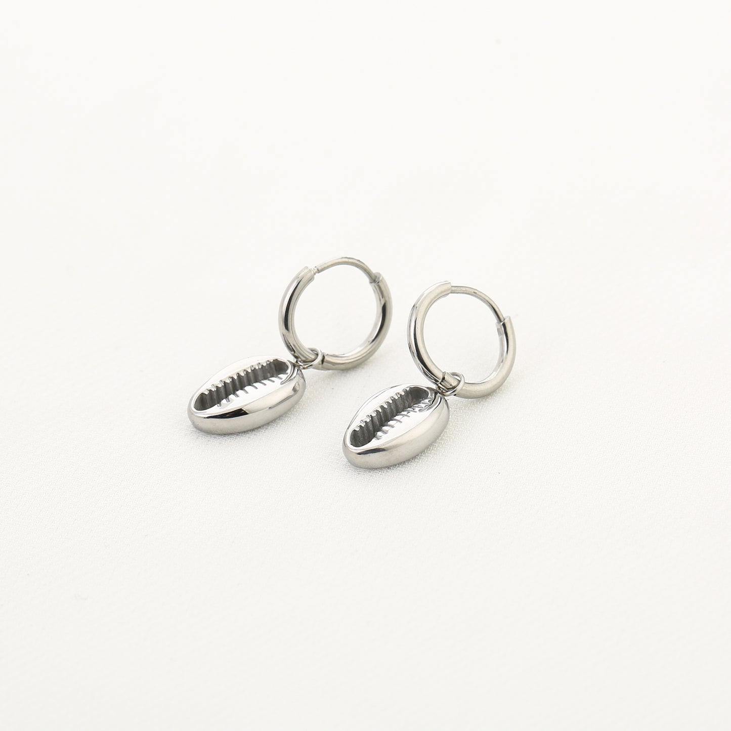 Shell Earrings - Zilver